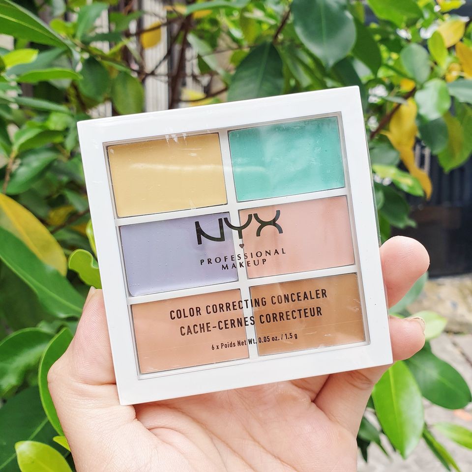 Bảng che khuyết điểm Nyx Color correcting concealer