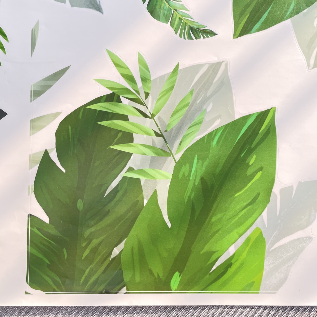 Decal dán tường hàn quốc trang trí phòng ngủ TUNG DECOR XL8361 Vườn Nhiệt Đới 1