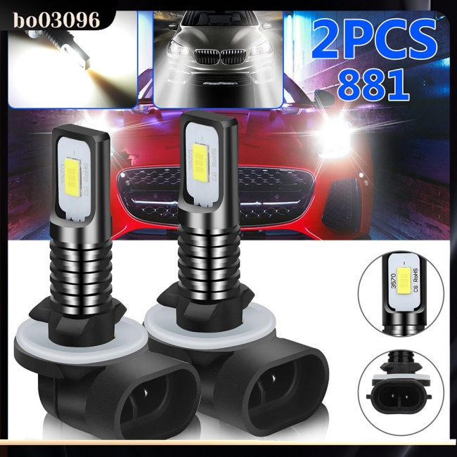 Bộ 2 Đèn Led 881 862 886 889 894 896 898 Xenon 6000k 4000lm Ip67 Chống Thấm Nước Chuyên Dụng Cho Xe Hơi