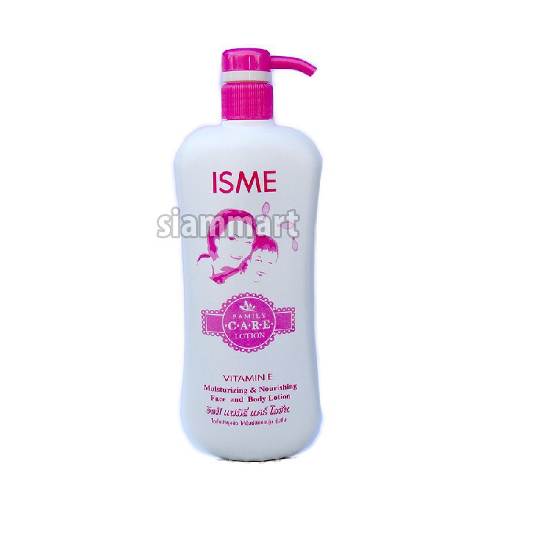 Sữa dưỡng thể cho mặt và body ISME Family Care Lotion 400ml