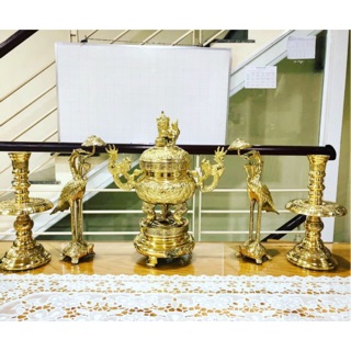 BỘ ĐỈNH LƯ BẰNG ĐỒNG CAO 28cm