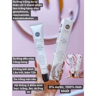 KEM FACE LISSE REAL HYDROGEN SHINY WHITENING CREAM [Tồn kho vỏ dính bẩn sale mạnh]