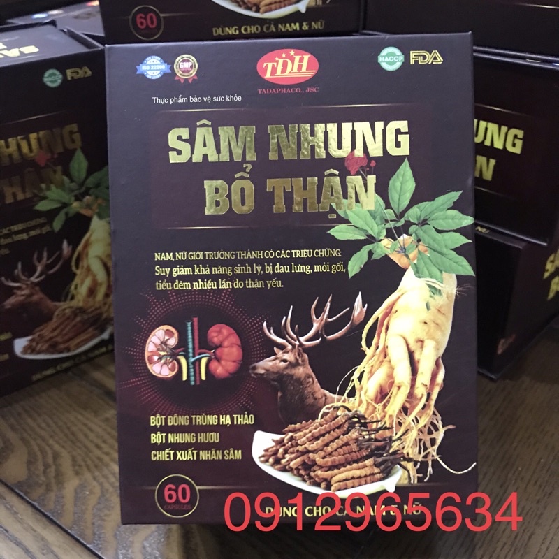Sâm nhung bổ thận Hiệu quả cho cả nam và nữ giúp bồi bổ cơ thể khỏe mạnh