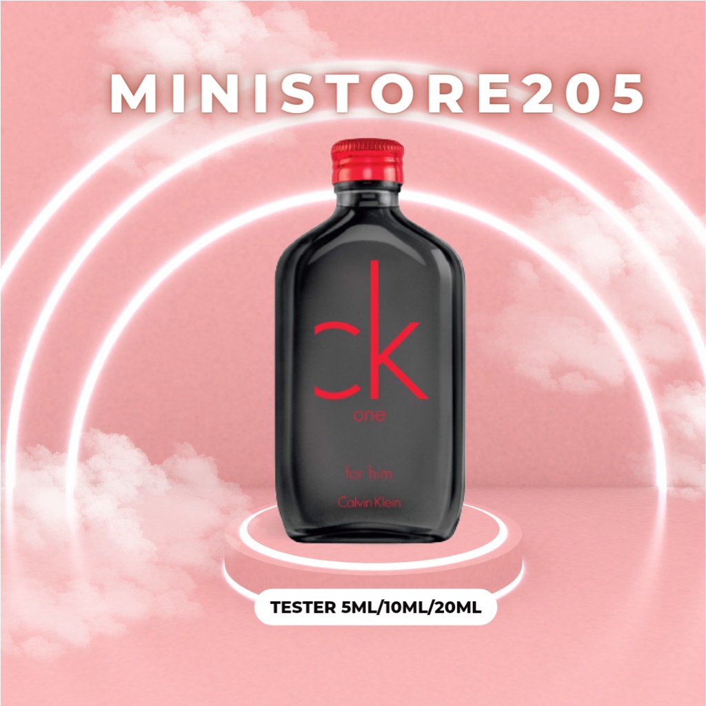 Mẫu thử nước hoa CK One RED EDITION EDT 5ml/10ml/20ml ❄𝑴𝒊𝒏𝒊𝒔𝒕𝒐𝒓𝒆𝟐𝟎𝟓 ❄