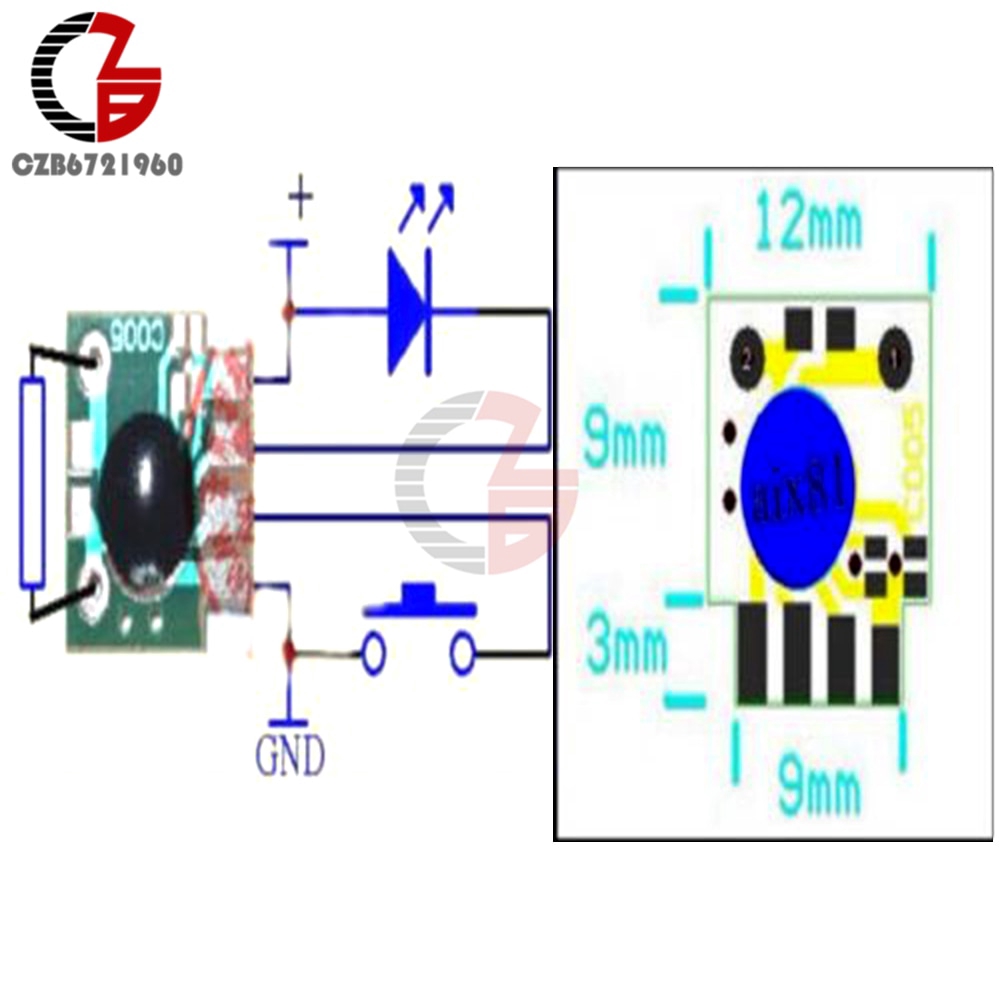 5PCS Multifunction Delay Trigger Chip Time Delay Relay Module IC Timing 2s -1000h DC 5V