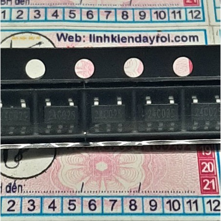 10 sản phẩm Ic nhớ AT24C02 24C02B 24C02 24C02S SOT23-5