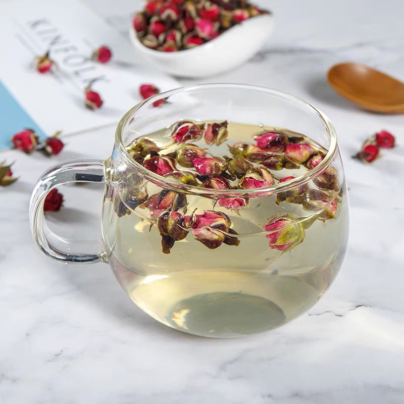 Trà Hoa Hồng Sấy Khô 200G Thượng Hạng Giúp  Giảm Cân, Đẹp Da, Chống Lão Hóa