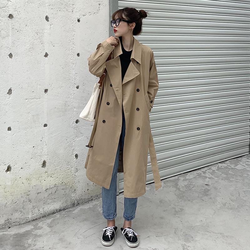 Áo măng tô kaki loại mỏng 2 lớp