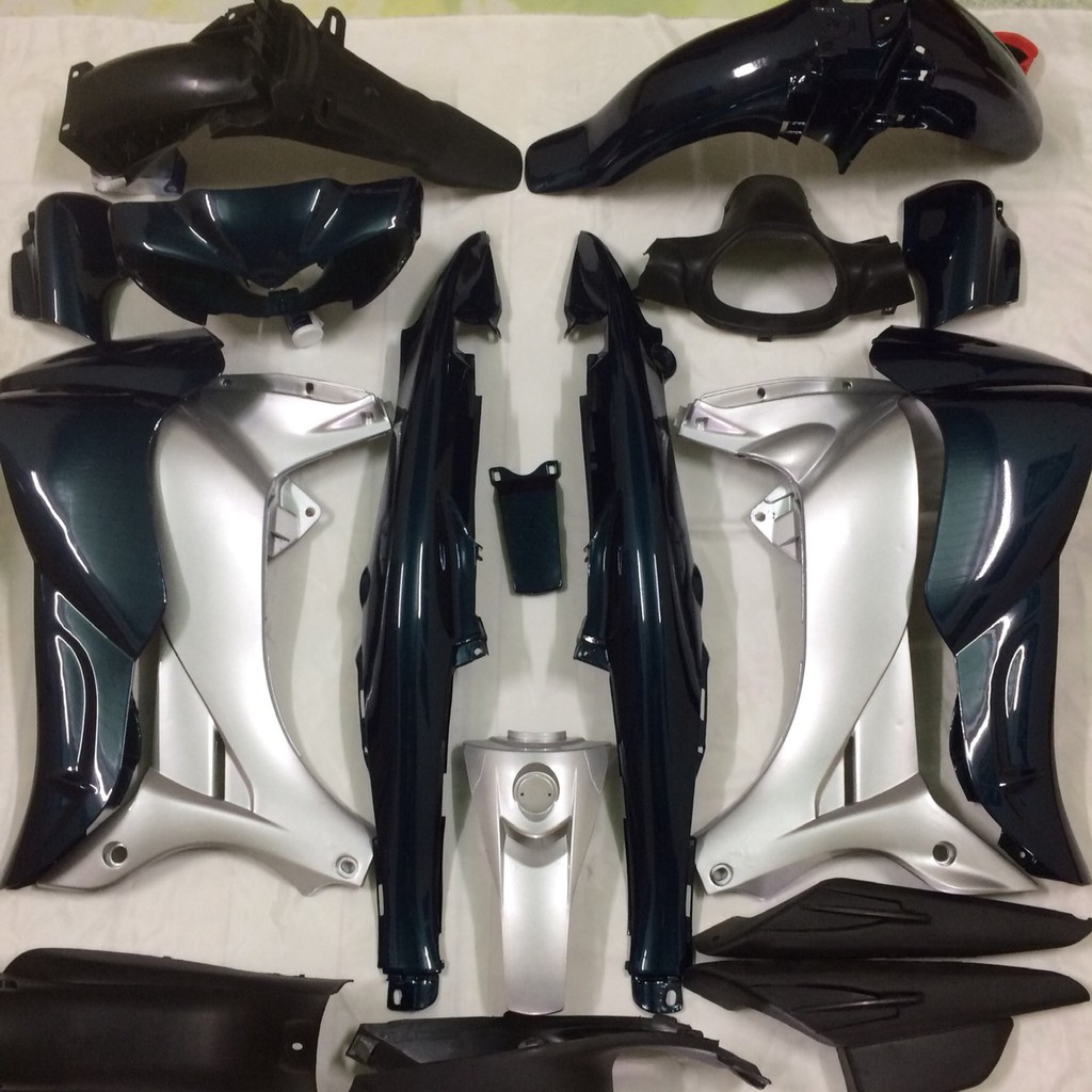 Bộ Dàn áo xe Jupiter V màu Xanh Nhớt    nhựa ABS cao cấp,