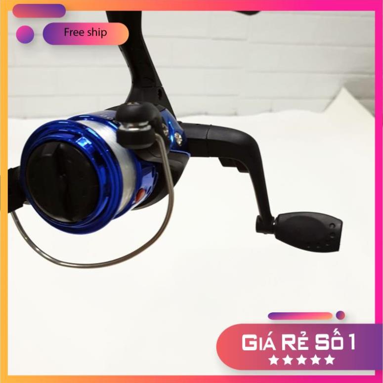 🐠 Bộ cần câu máy shimano  kèm máy câu đã cuốn sẵn dây câu đủ size 1m8 - 3m6  kèm set phụ kiện B-tini 🐠