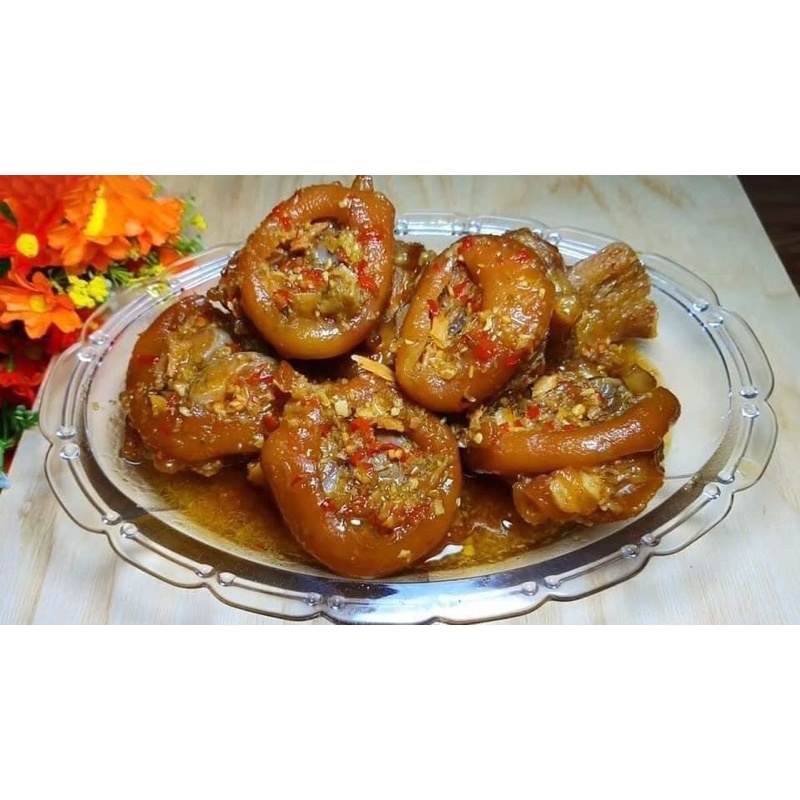 Bắp giò heo cắt khoanh