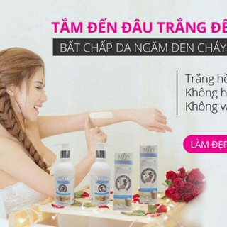 Tắm trắng sữa non cám gạo Gluta Milk
