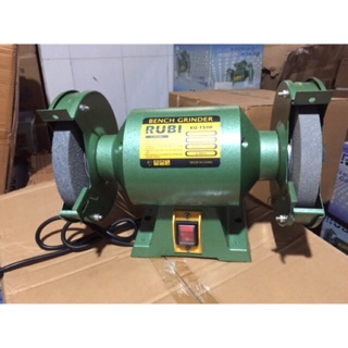 [100% dây đồng] Máy mài 2 đá RUBI 250W 1/3HP