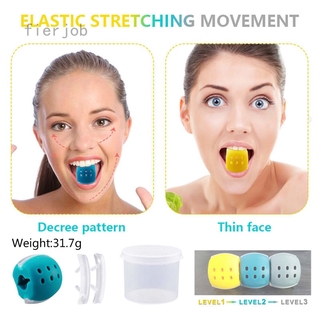 Fierjob mingmaivv 2020 Jaw line Exerciser Exercise Fitness Ball Neck Face Toning Jawzrsize Jawline