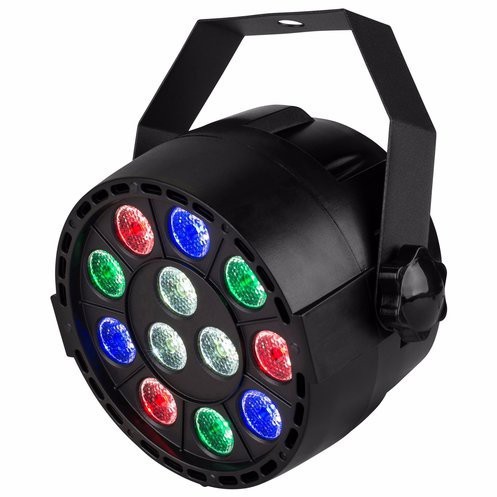[FREE SHIP =&gt; 50K ] Đèn sân khấu Led mini Par Light 12 Led cảm ứng âm thanh