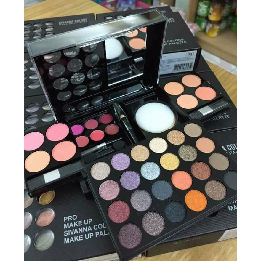 Bộ kit trang điểm Sivanna Colors Pro Make Up Palette DK-212 | BigBuy360 - bigbuy360.vn