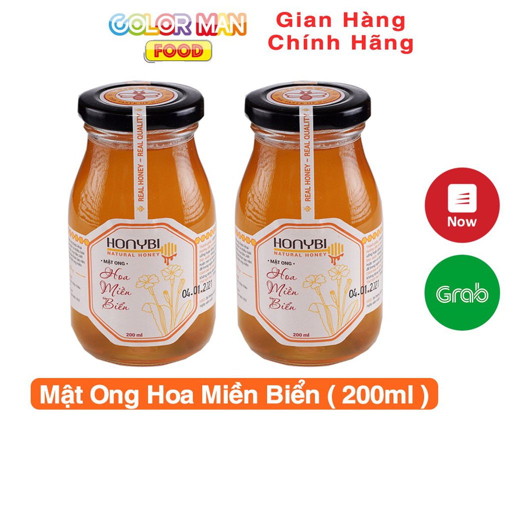 Mật Ong Hoa Miền Biển dung tích từ 100, 200ml từ hoa như hoa Sú Vẹt, hoa đước tạo nên hương vị đặc trưng riêng