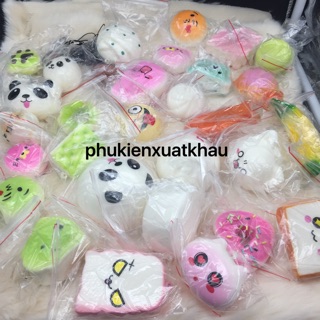 Combo 30 squishy ko trùng lặp (ảnh chụp thật sp)