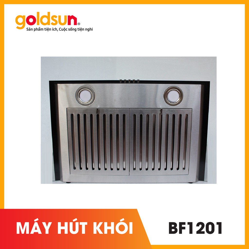 [GOLDSUN VIỆT NAM] Máy hút mùi/máy hút khói kính cong Goldsun BF1201