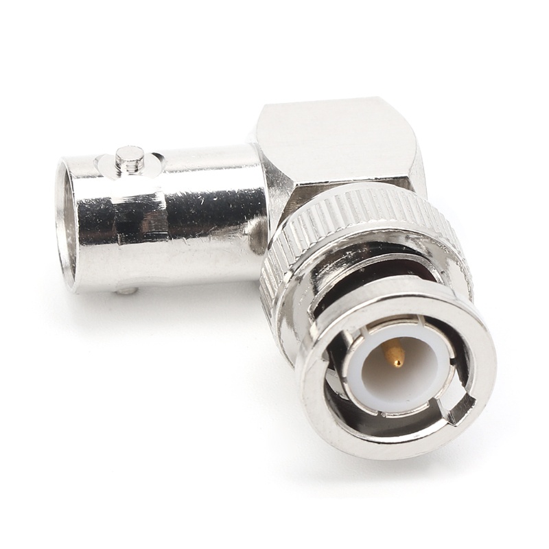 Đầu Nối Chuyển Đổi Cáp Đồng Trục RF Hình Chữ L BNC Male Sang Female
