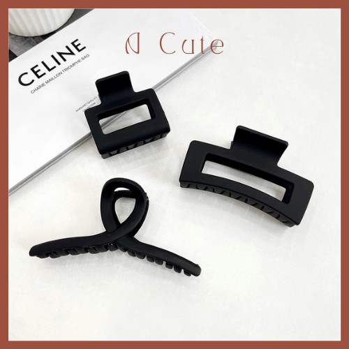 Kẹp Tóc Càng Cua Thiết Kế Thanh Lịch Màu Đen Độc Đáo - Acute