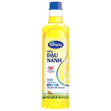 Dầu đậu nành Simply 1L Date mới