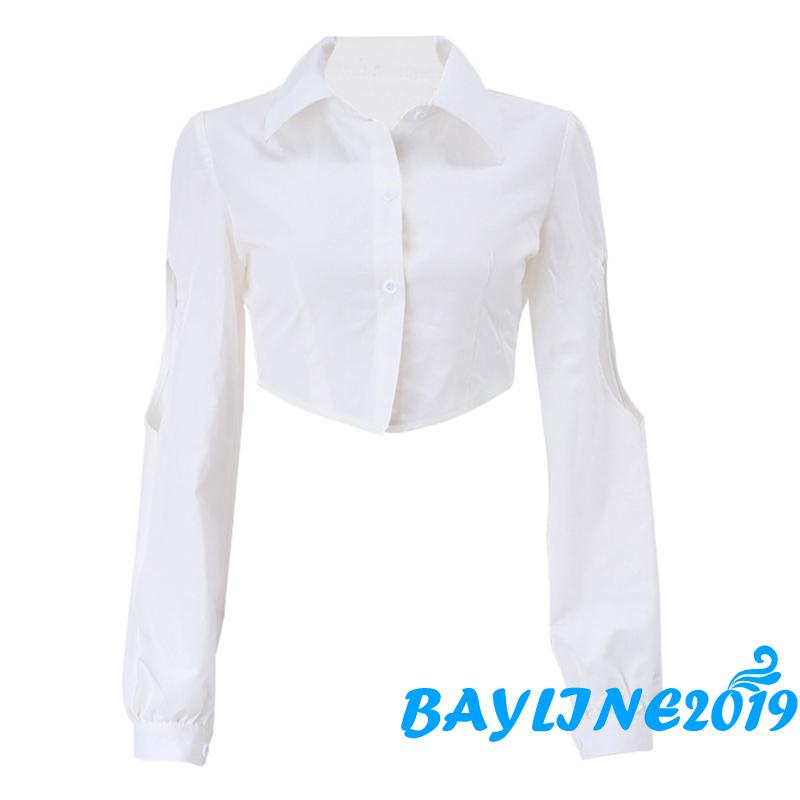 Áo Sơ Mi Dài Tay Phong Cách Trẻ Trung Thanh Lịch Dành Cho Nữ