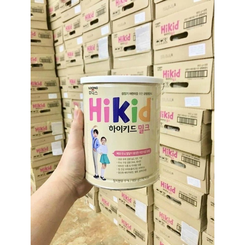 Sữa Bột Hikid Vani   Lon 600g