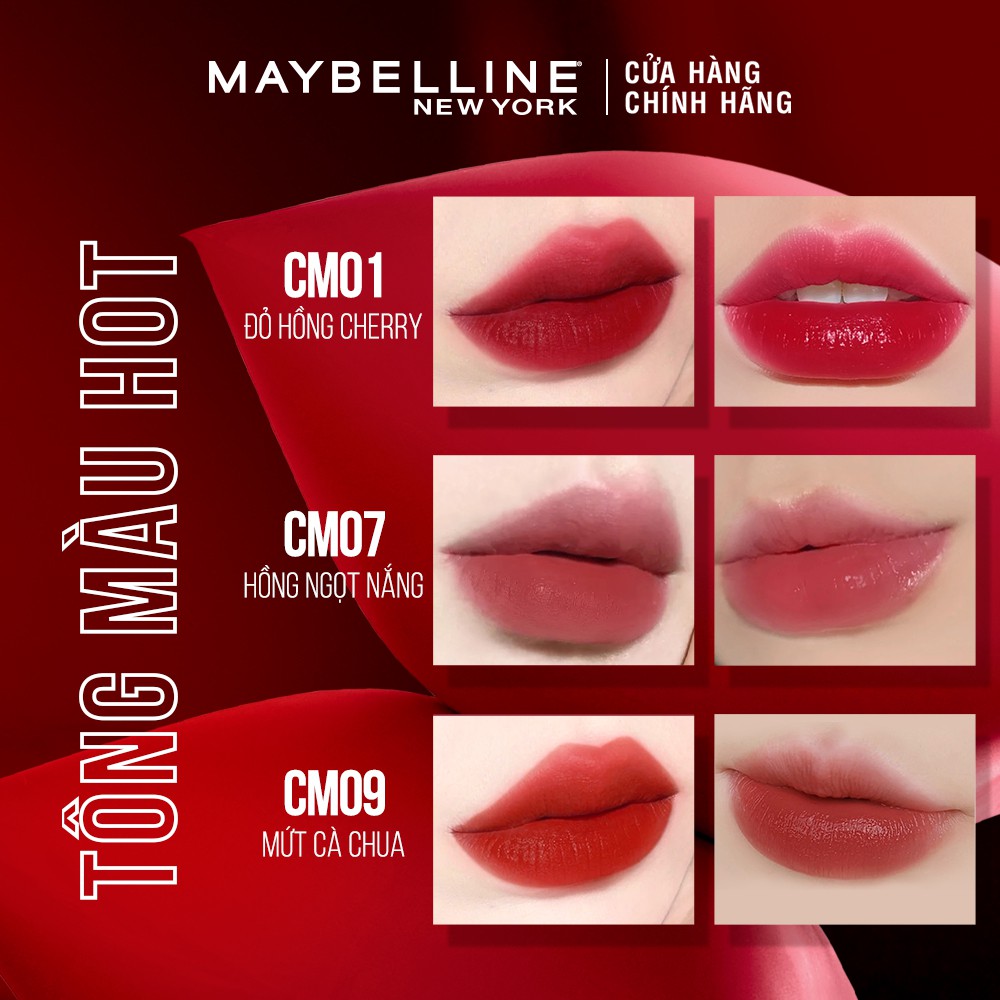 Son Kem Mịn Lì Như Nhung Cushion Mattes Maybelline New York Hiệu Ứng Lì Đa Chiều 6.4ml | BigBuy360 - bigbuy360.vn