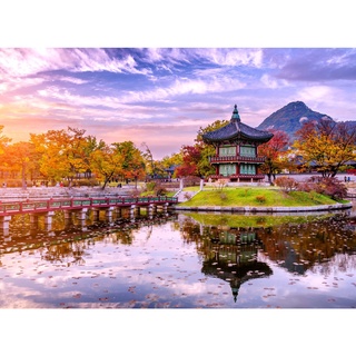 (Có 40 mẫu)Tranh ghép hình 1000 mảnh Tini Puzzle