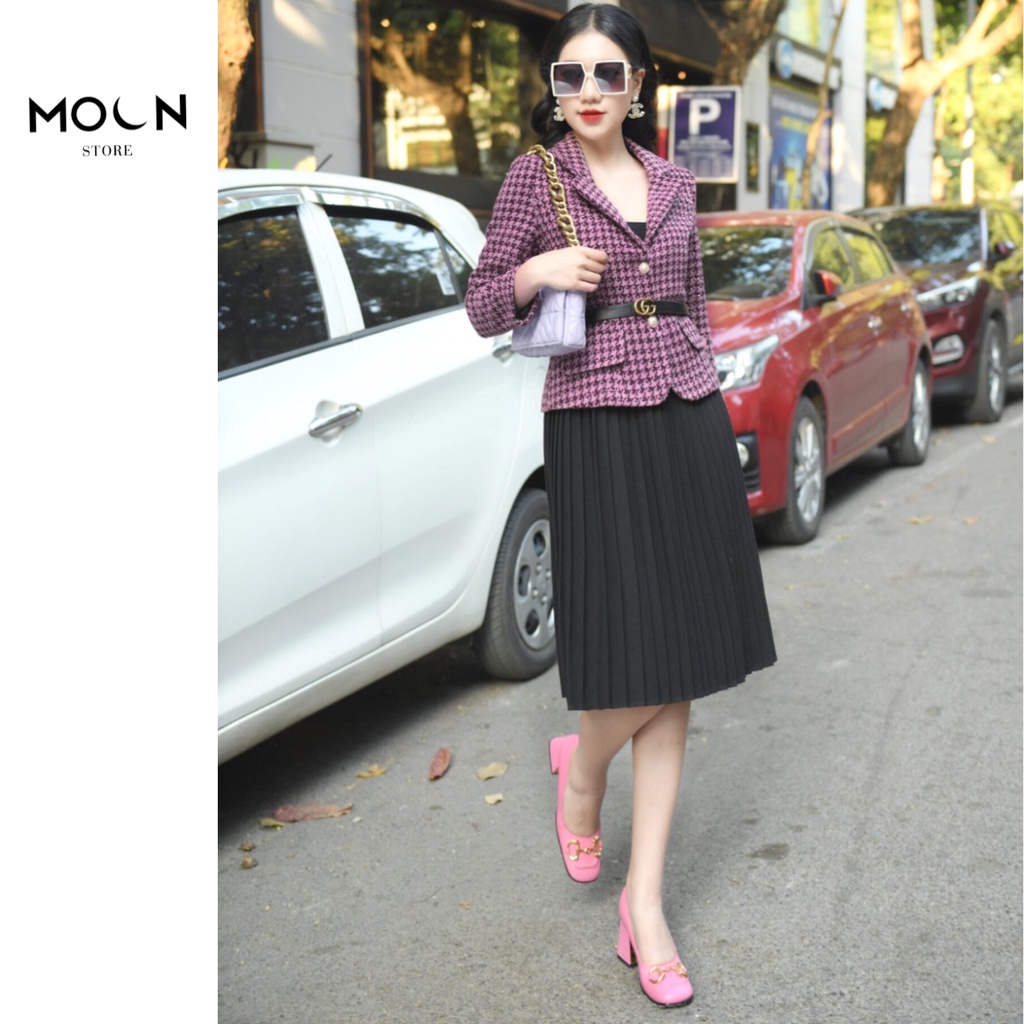 Set bộ công sở nữ thanh lịch, Áo vest cùng chân váy BSB473 Moon Store | BigBuy360 - bigbuy360.vn