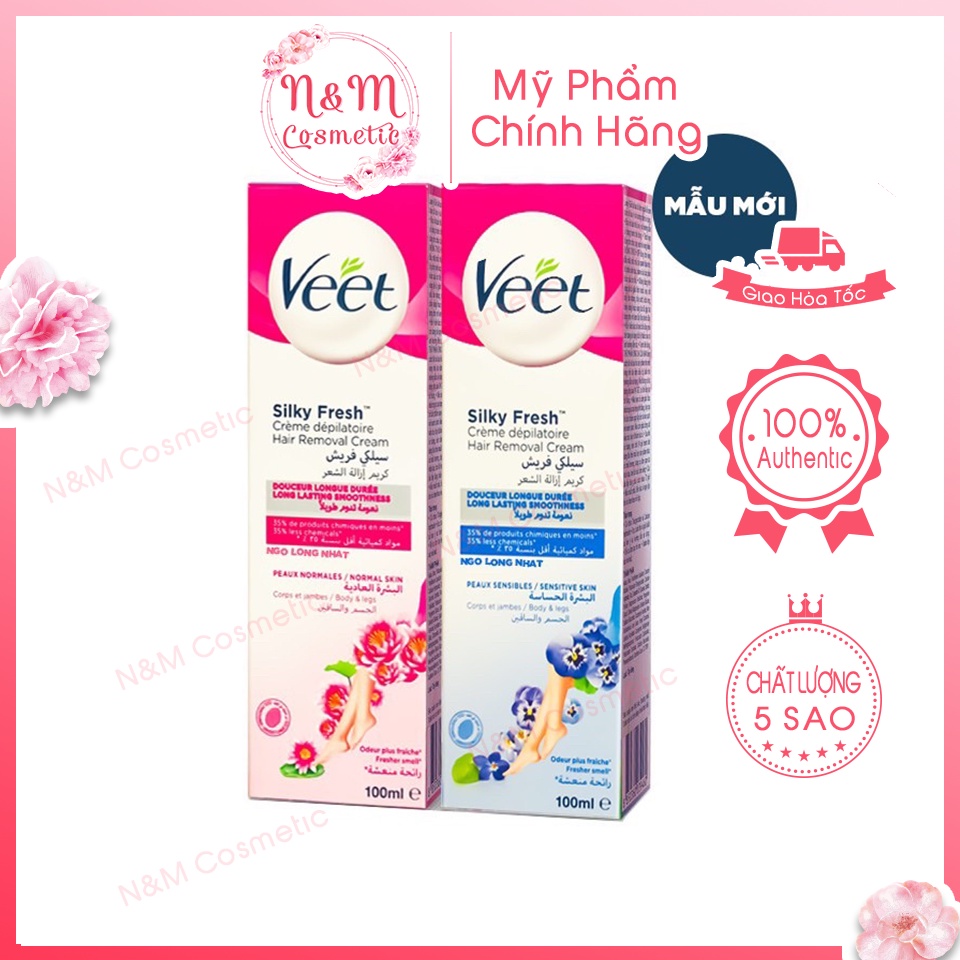 Kem Tẩy Lông Veet 100ml Pháp