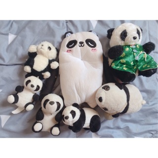 SET GẤU TRÚC PANDA NHỒI BÔNG