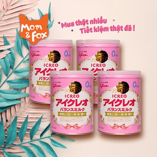 Combo 4 lon sữa glico số 0- 800g nhật