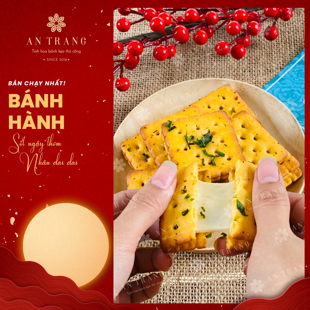 Bánh Hành thơm nức nhân dai dai