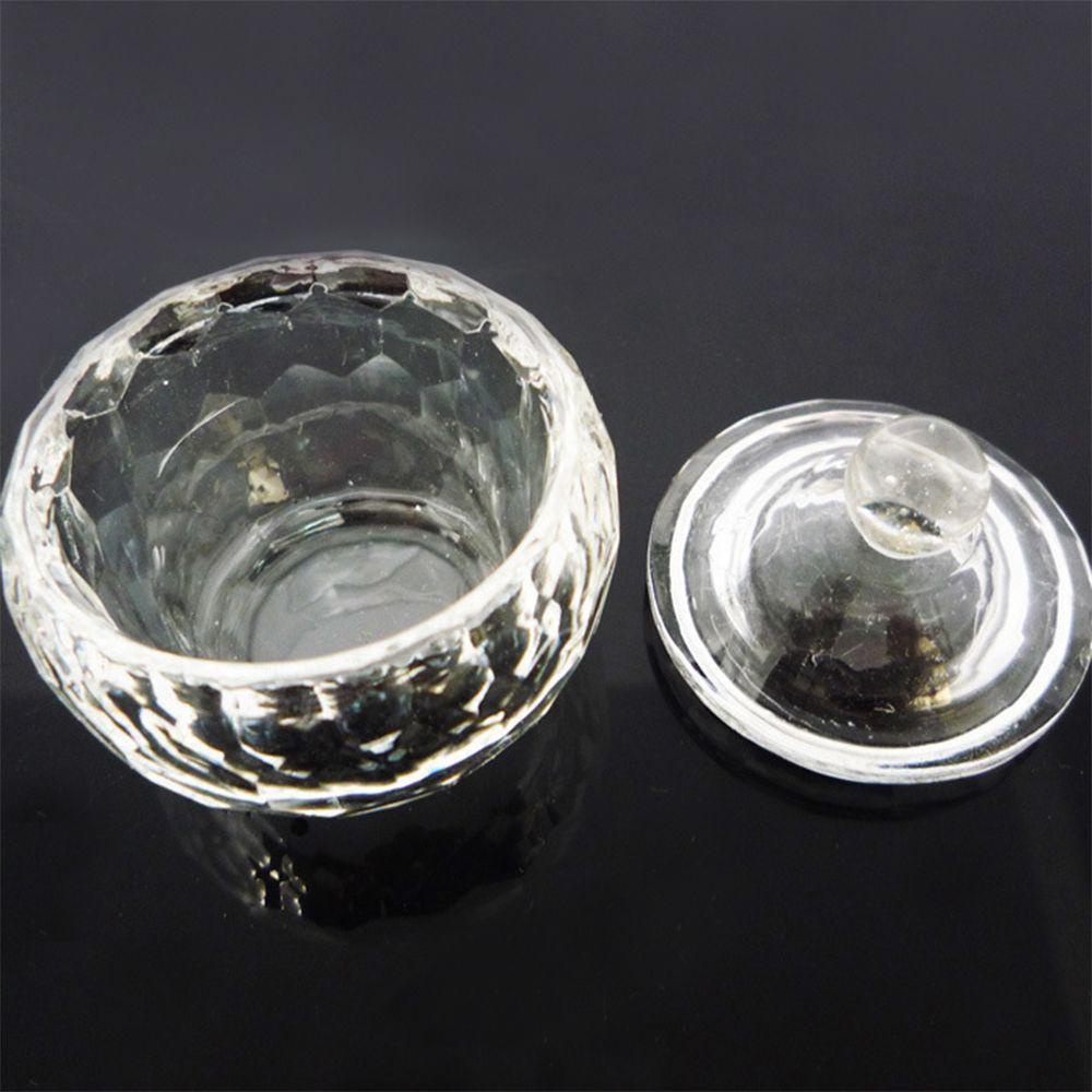 OCEANMAP Đĩa Thủy Tinh Đựng Dung Dịch Có Nắp Đậy Tiện Dụng