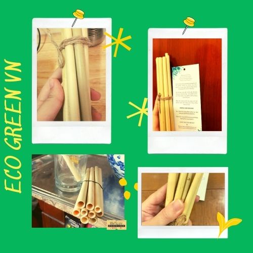 Ống hút tre ECO GREEN Giá sỉ, xuất khẩu (Bamboo Straws) thay thế ống hút nhựa| Eco Green (Việt Nam)