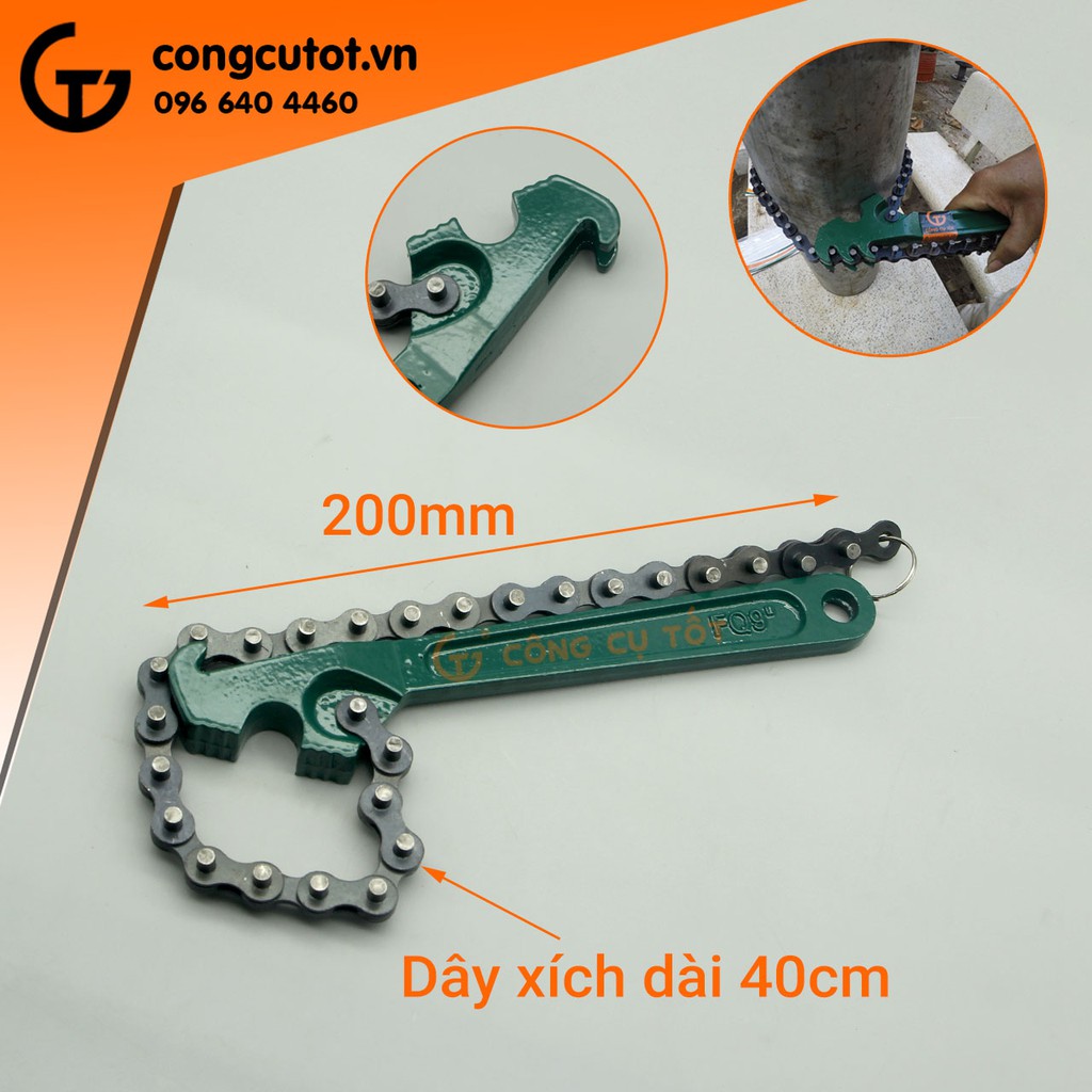Cờ lê xích 8&quot; (200mm)