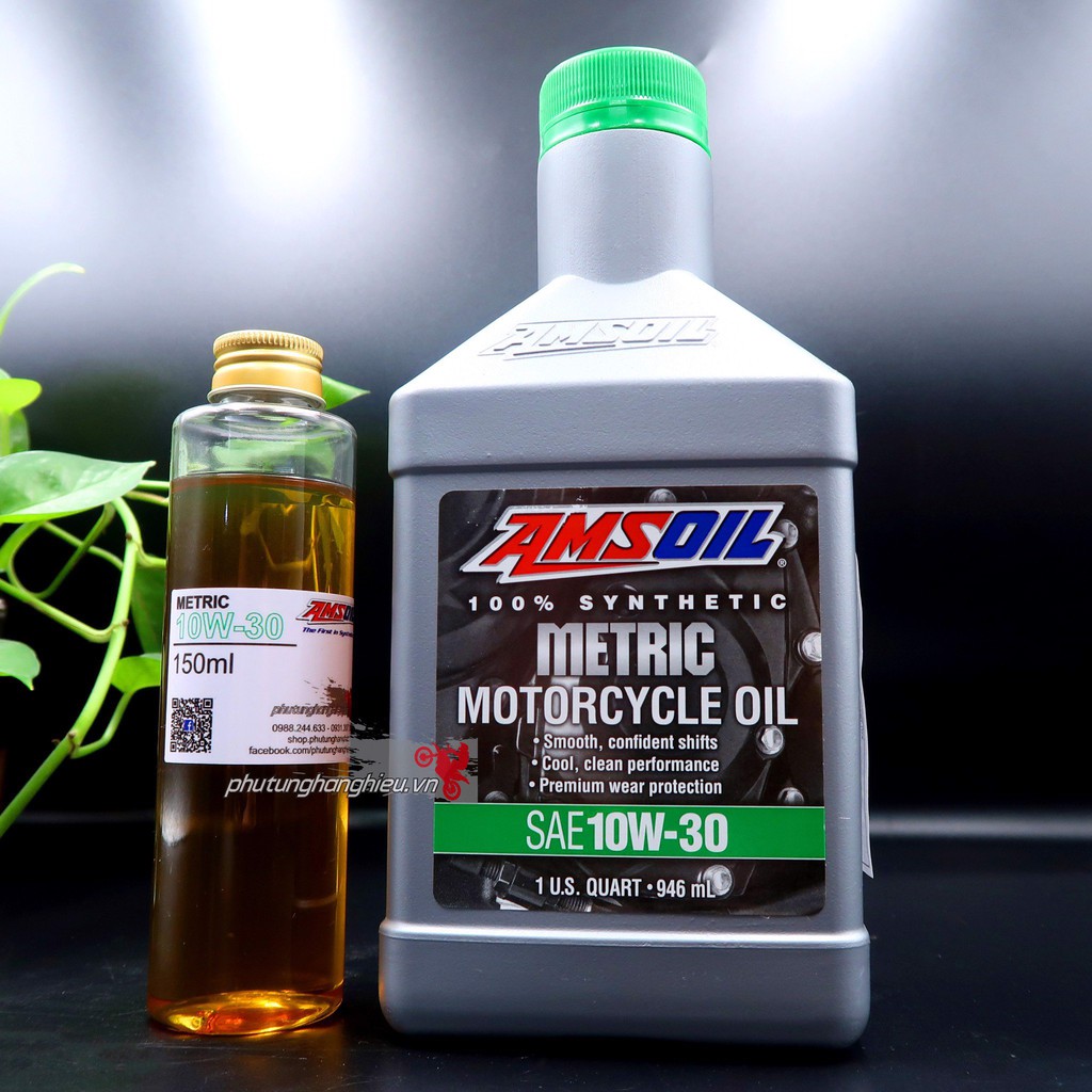 Nhớt Amsoil Metric 10W30 100% tổng hợp 946ml/1L1/1L3