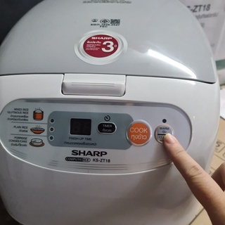 Nồi cơm điện tử Sharp KS-ZT18 1.8L Thái Lan