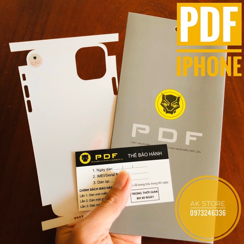 Miếng dán PPF/PDF 💖 Dễ dán 💖 Film dán chất lượng cao