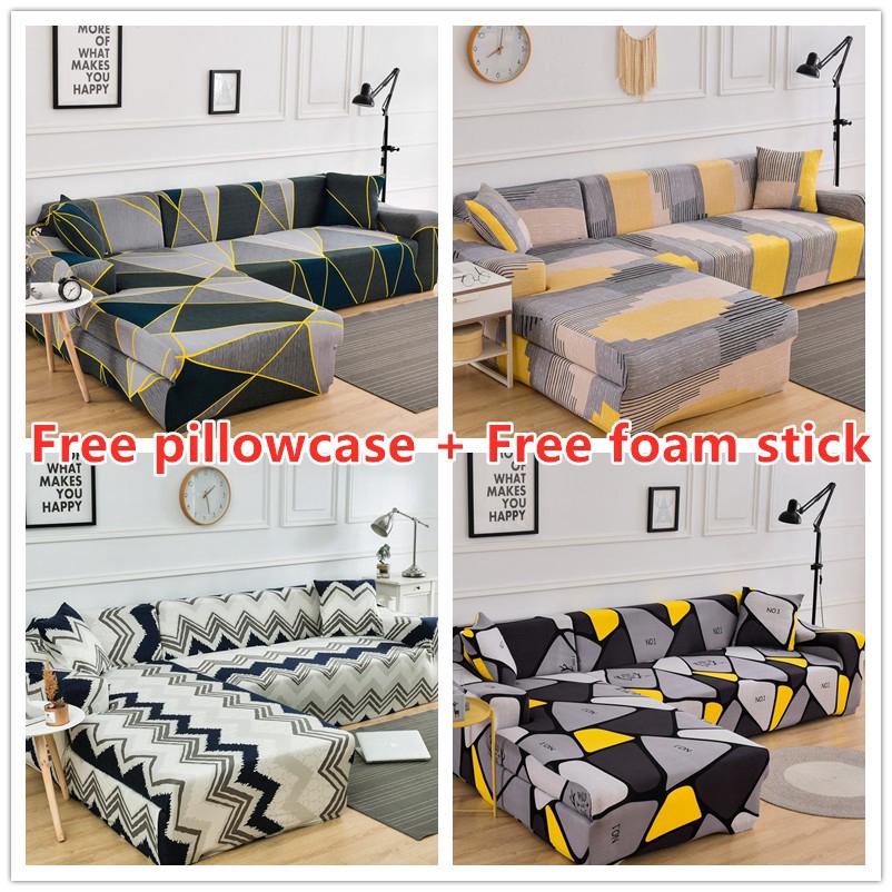 (Miễn Phí Vỏ Gối) Tấm Phủ Sofa 1 / 2 / 3 / 4