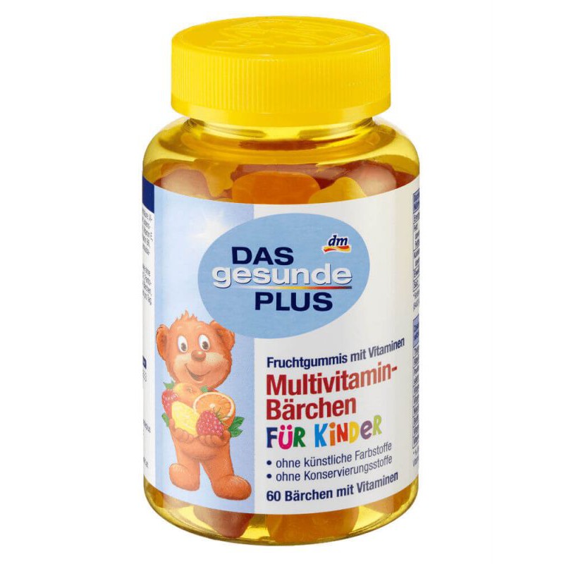Kẹo gấu Vitamin tổng hợp Das Gesunde Plus
