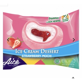 Kem aice mochi dâu