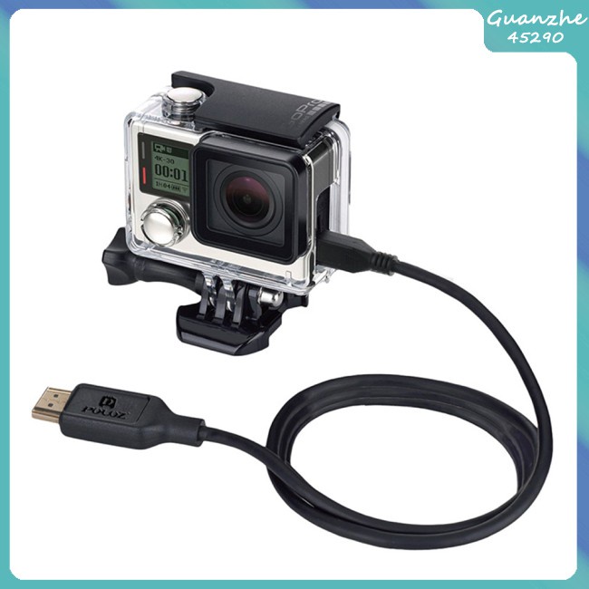 Hot Sale 【GZ】 19 Pin HDMI to Micro 5 Pin HDMI Cable for GoPro HERO4 /3+ /3 with 1.5m Lines