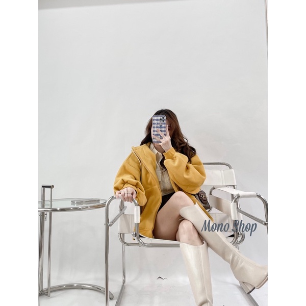 Áo khoác nỉ siêu dày chần bông mũ 2 lớp cho mùa đông, Áo khoác nỉ trendy cho mùa đông Ảnh thật/ sẵn