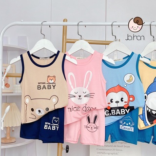 Bộ ba lỗ Minky Mom cao cấp cho bé