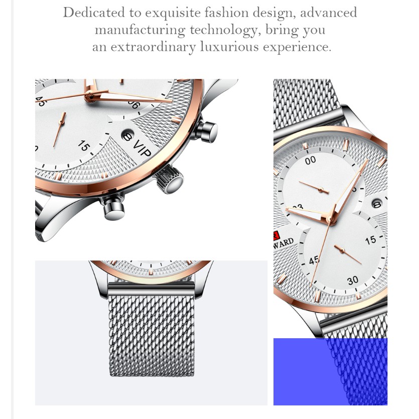 Đồng Hồ Nam Reward KT82001 Chính Hãng 2022 NEW Bảo Hành 12 Tháng Top Brand Luxury II Made in HongKong | BigBuy360 - bigbuy360.vn