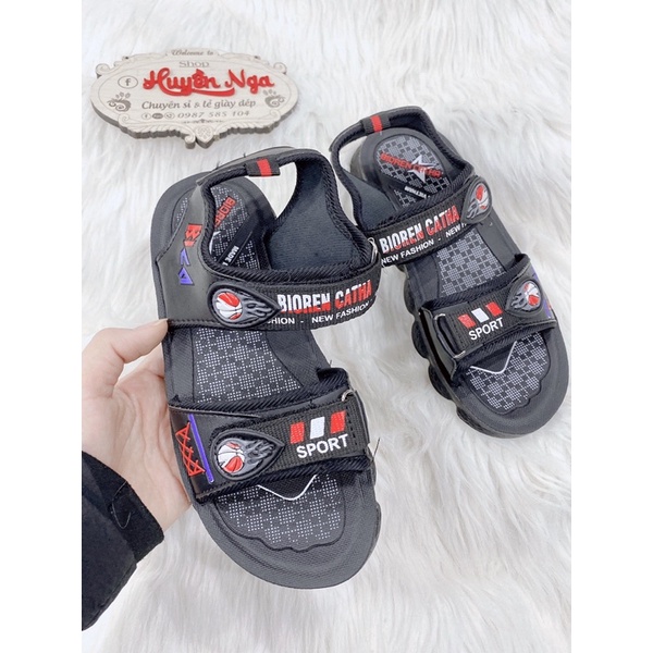 Dép quai hậu xăng đan bé trai sport size 33-40