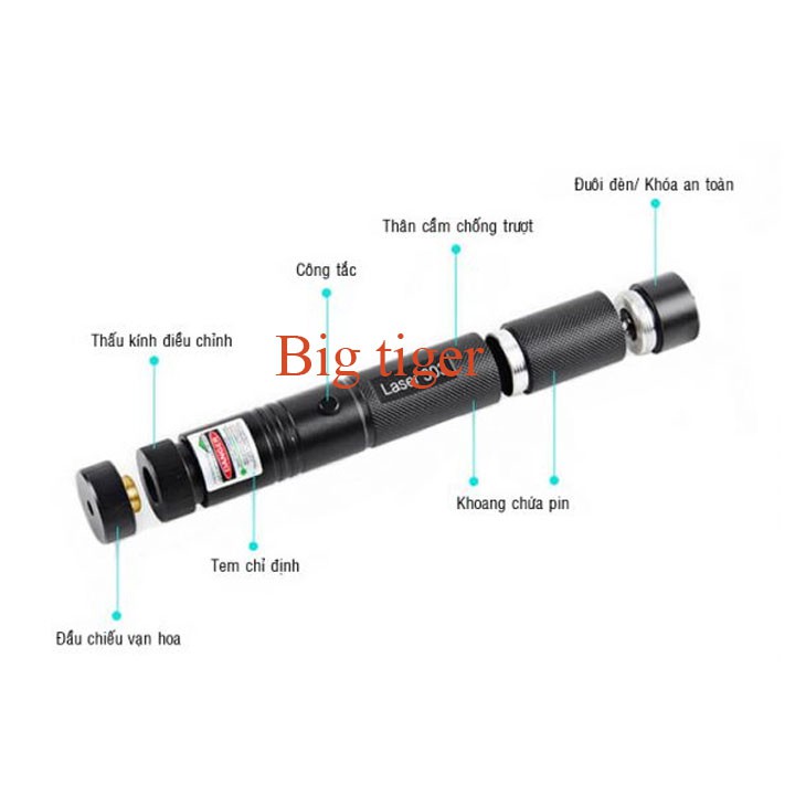 Đèn pin laze - đèn pin laser 303 chiếu xa hàng kilomet